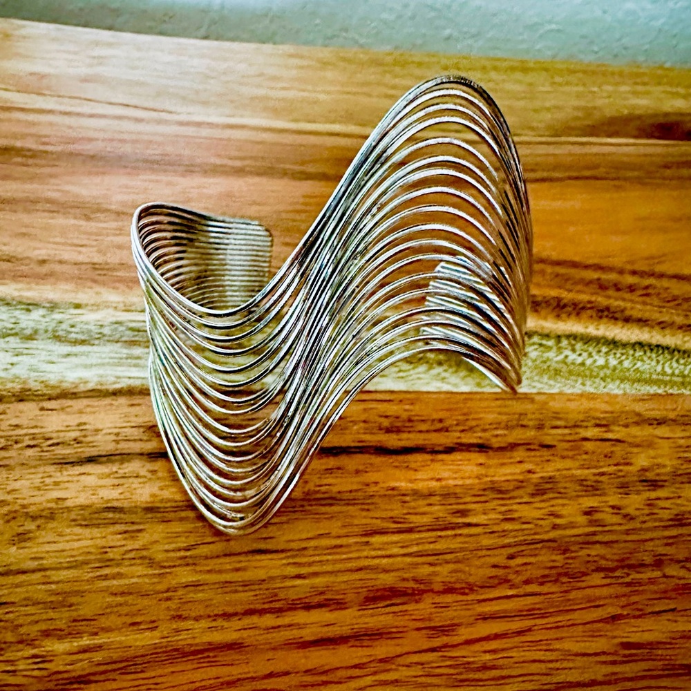 Silver bangle